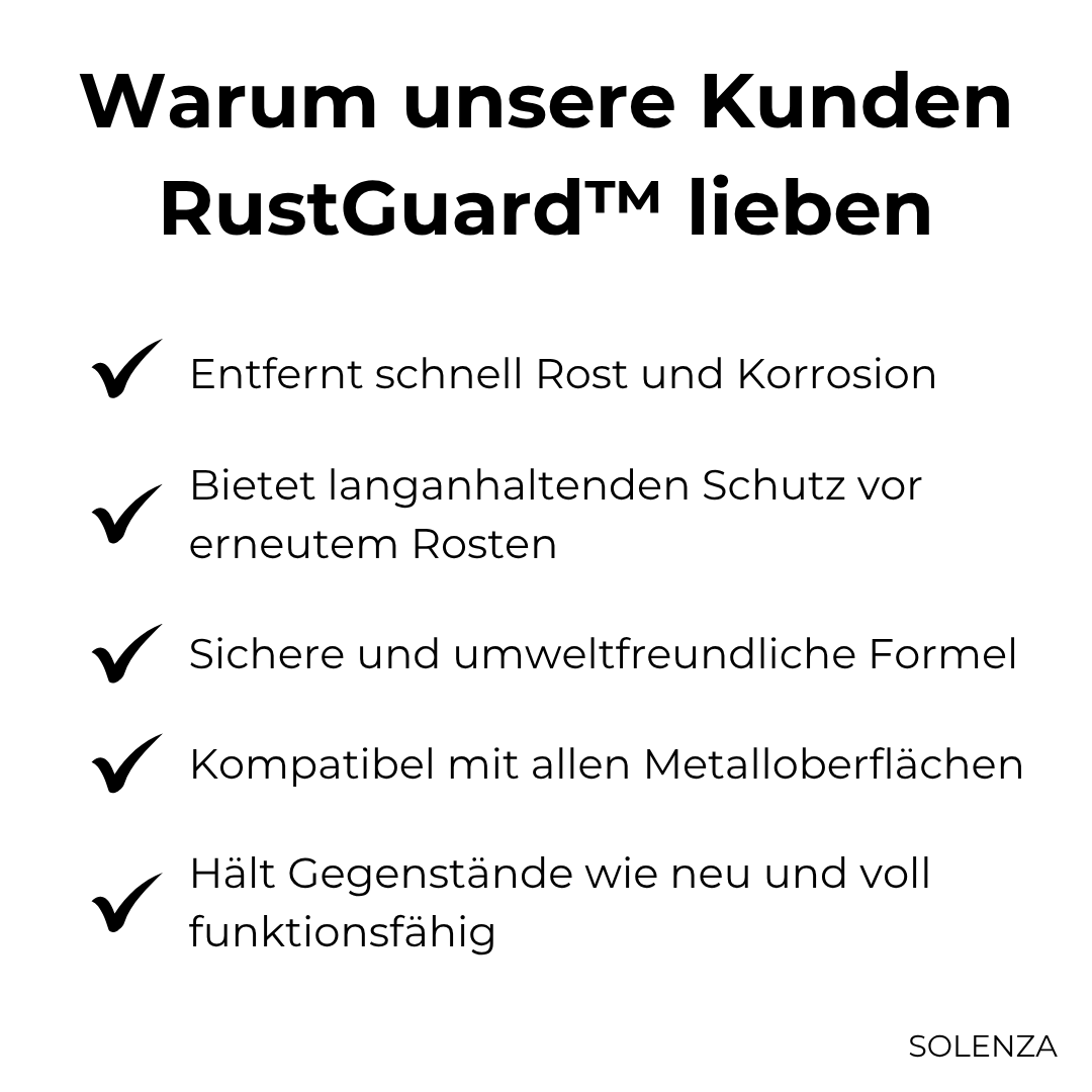 Letzter Tag -50% | RustGuard™ Rostentferner und Schutzmittel