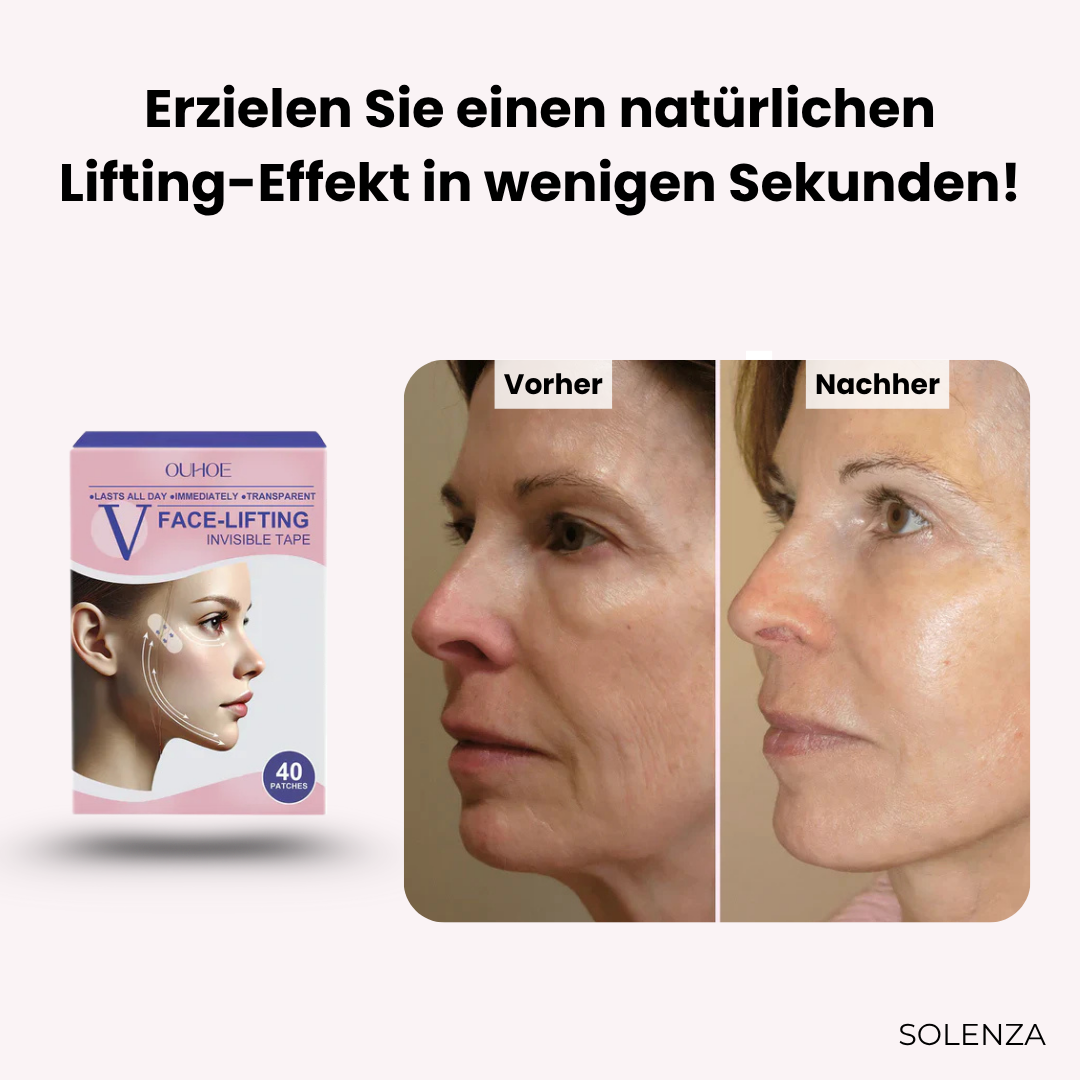 Letzter Tag -50% | GlowLift™ Unsichtbares Gesichtslifting-Band (40 Stück)